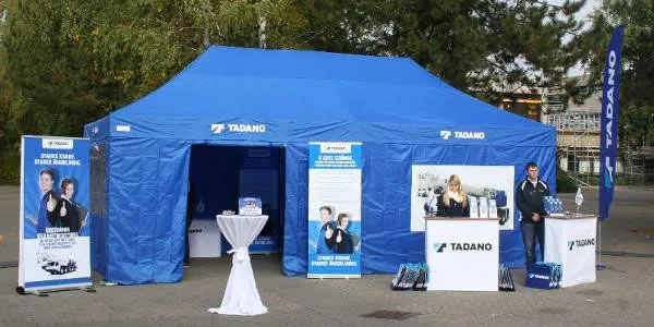 Faltzelt 4x8 mit Druck