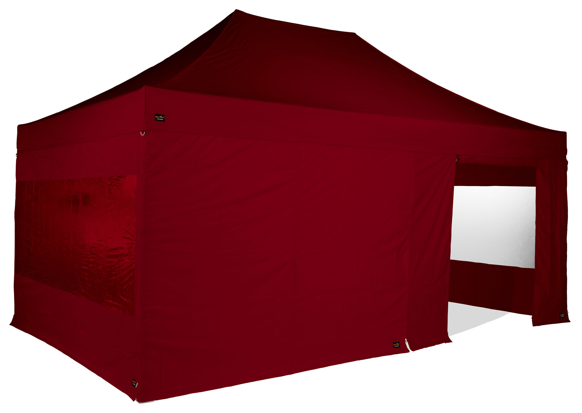 Spar-Set | Profi Faltzelt Serie 60 eXpert + Seitenwände mit Reißverschluss | 4x4 4x6 4x8