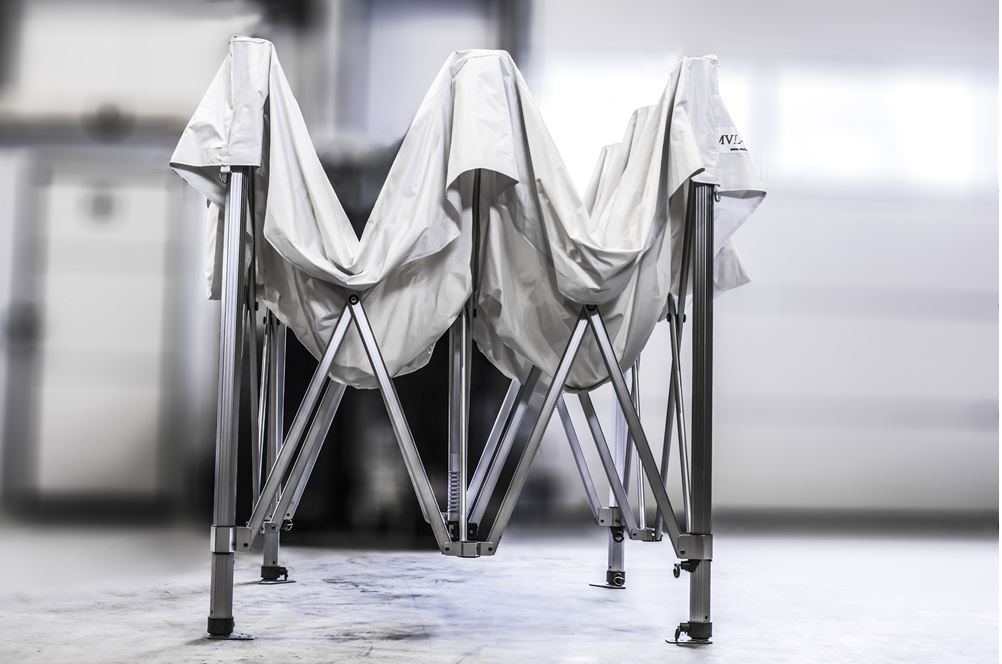 VentoTENT Grillzelt, Raucherzelt für perfekte Belüftung und Luftabzug | 3x3