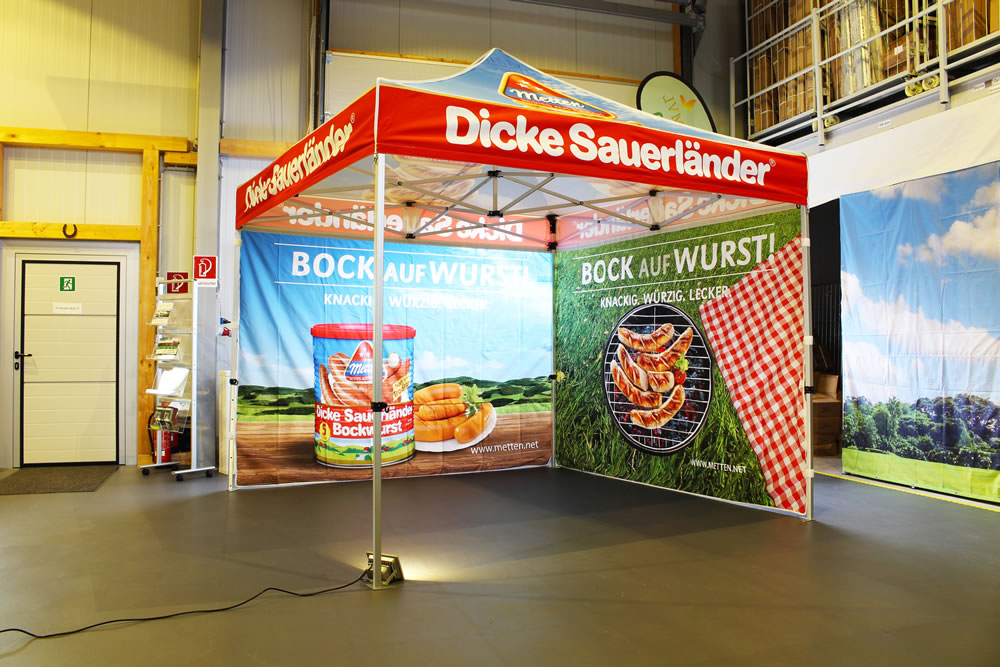 Mette Fleischwaren – Promotionzelt