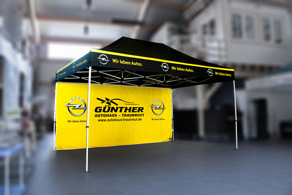 Autohaus Günther – Werbepavillon