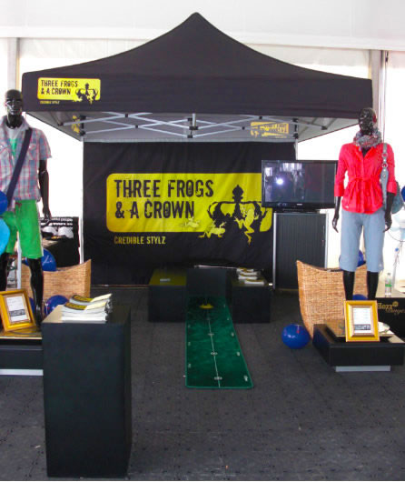 Crewshop Faltzelt bedruckt (Variante 1)