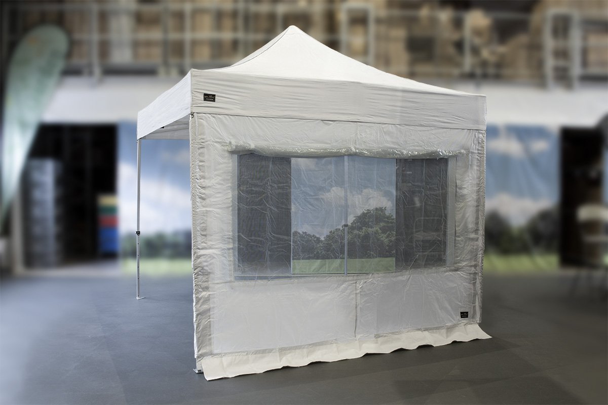MVL-TENT® Rescue Multifunktion-Seitenwand mit  Panorama-Fenster