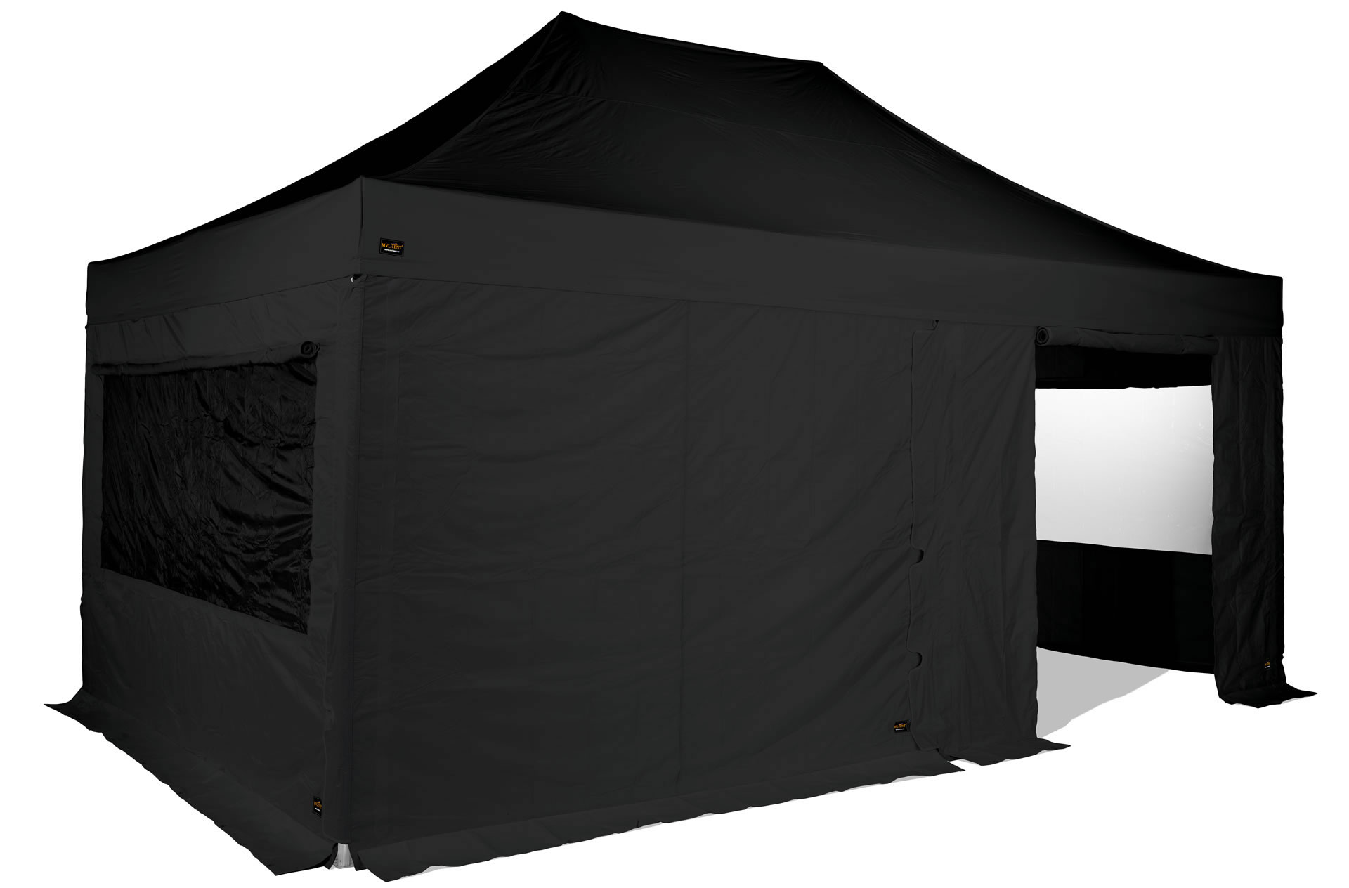 Spar-Set | Profi Faltzelt Serie 60 eXpert + Seitenwände mit Klettverschluss-System | 4x4 4x6 4x8