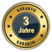 3 Jahre Garantie