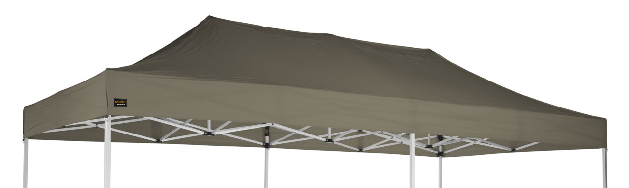 MVL-TENT® Dach für 3 x 6 Meter Faltpavillon. Farbe: Stone. | Restposten, Sonderpreis