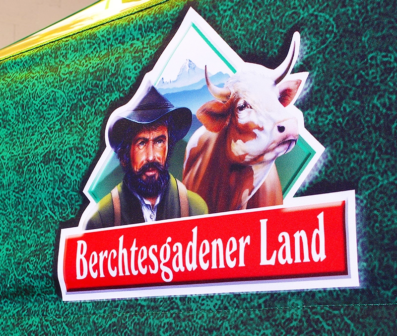 Beispiel Sublimationsdruck auf MVL-TENT Promotionzelt