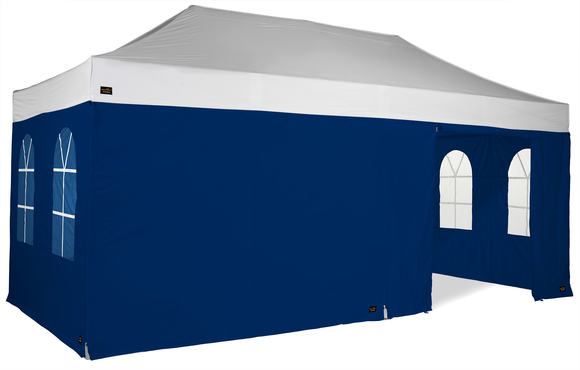 MVL-TENT® Seitenwand-Set mit Bogenfenster, 5-teilig | Alle Serien