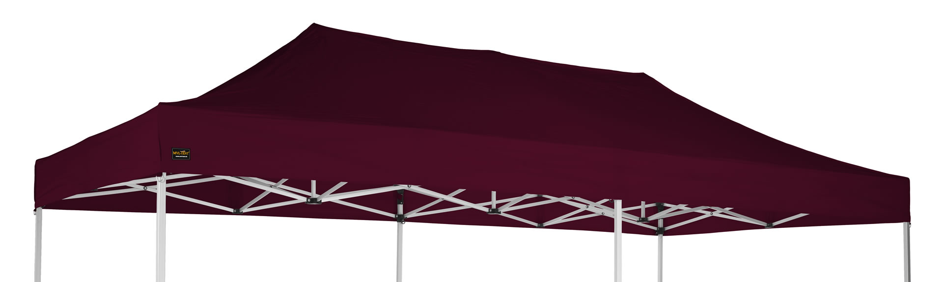 MVL-TENT® Polyester Zeltdach 4x8 m