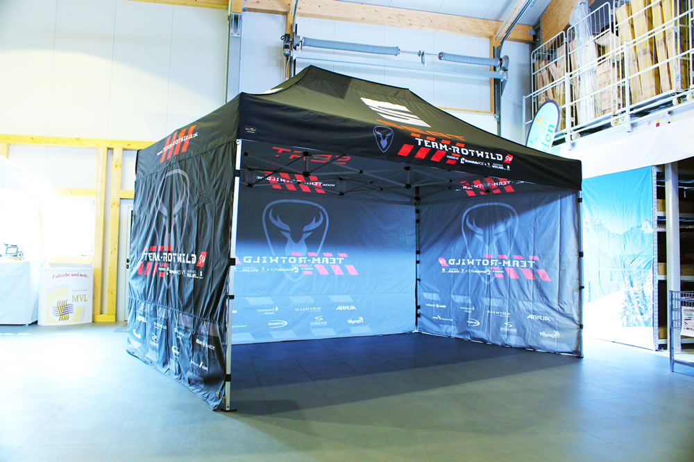 Team Rotwild – Eventzelt