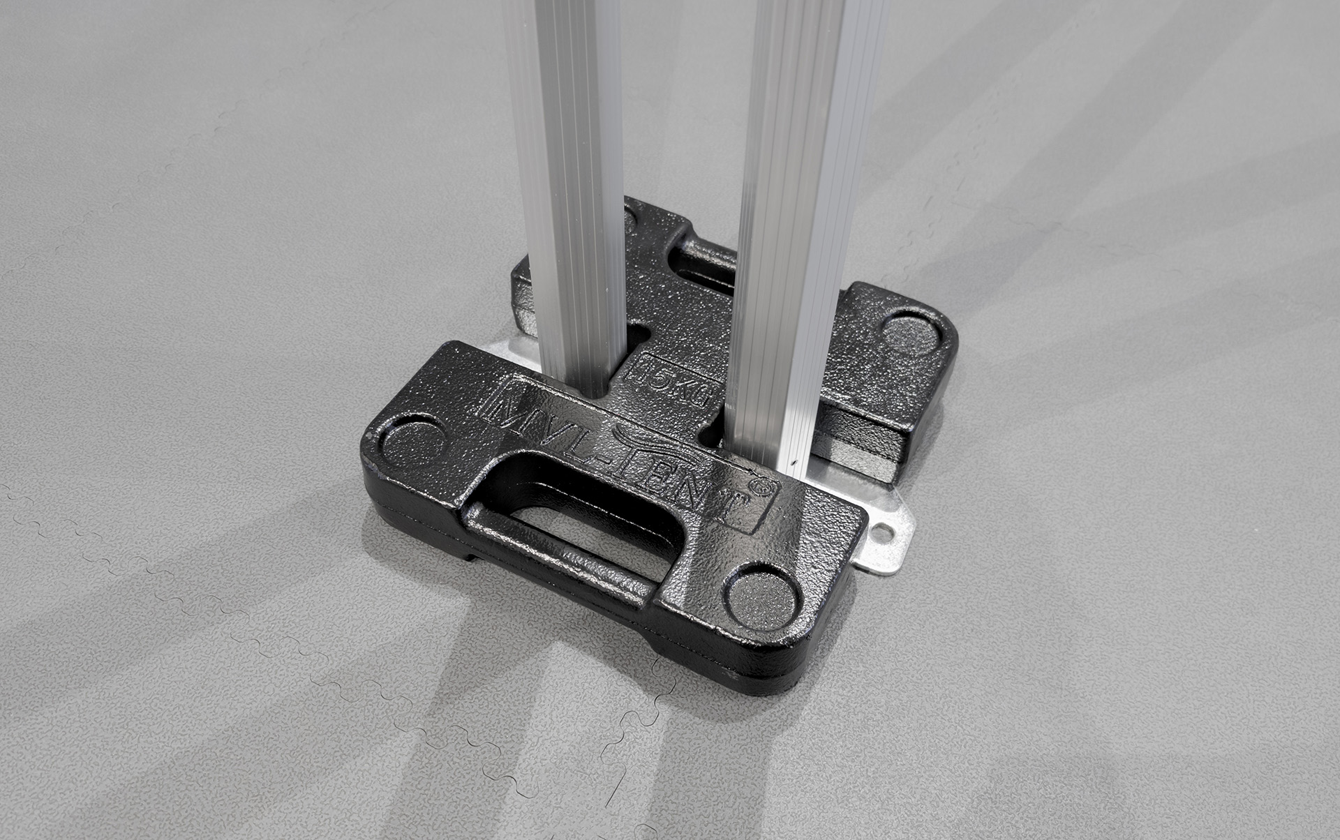 MVL-TENT® Faltzelt Gewichte 15 kg | H-Form | Alle Serien