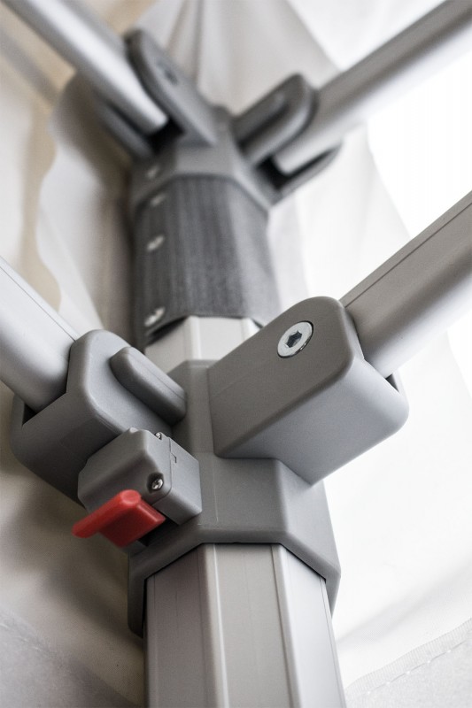 MVL-TENT® Profi Faltzelt Serie 60 Octa Gestell Details