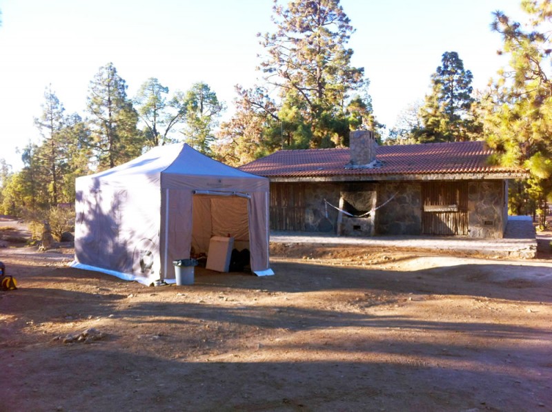 Pavillon für Camping