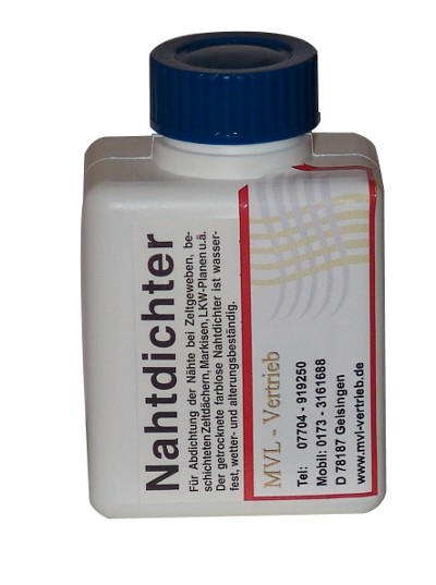 Nahtdichter 100 ml für Faltzelte, Marktschirme und Planen.