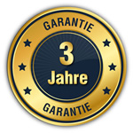 3 Jahre Garantie auf Zeltstrukturen