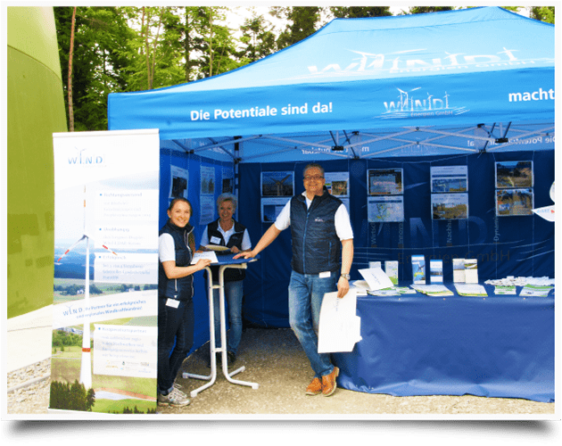 MVL-TENT® Promotionzelt Kunde WIND GmbH