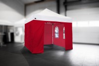 MVL-TENT® Seitenwand-Set mit Bogenfenster, 5-teilig | Alle Serien