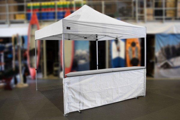 MVL-TENT® Klappbare Theke für Faltzelte. Modular erweiterbar | Getränkestand, Marktstand|Restposten
