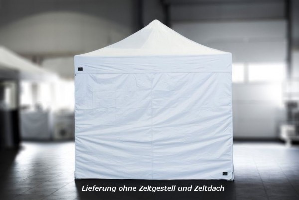 MVL-TENT ® Seitenwand Standard geschlossen. Größe: 3m, Farbe: Weiß | Restposten
