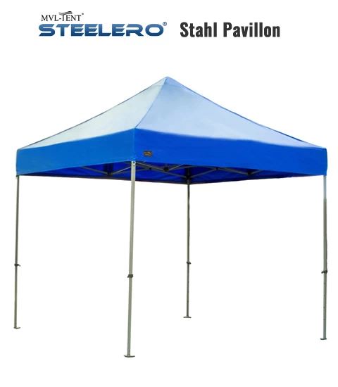 MVL-TENT® Stahl Faltzelt Steelero