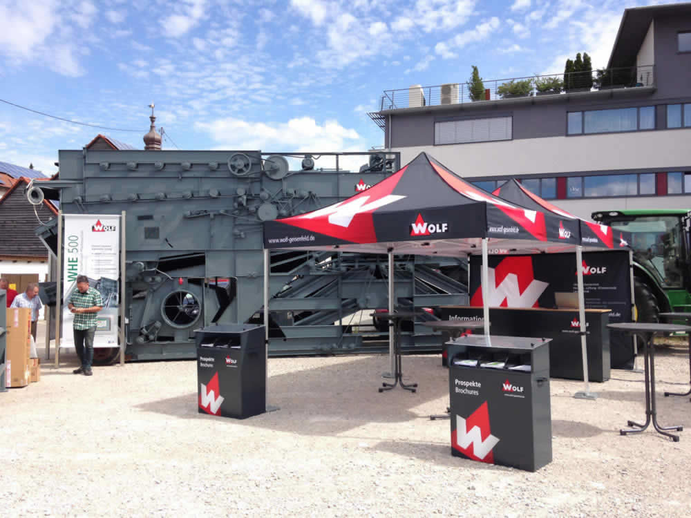 MVL-TENT® Faltzelt mit Druck