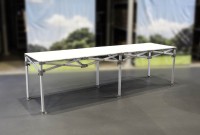 MVL-TENT® Falttisch aus Aluminium 282 x 75 cm