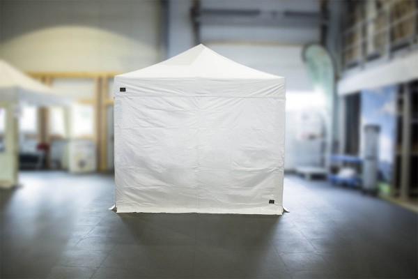 MVL-TENT® Seitenwand geschlossen 4m Klettverschluss-System | Serie 60