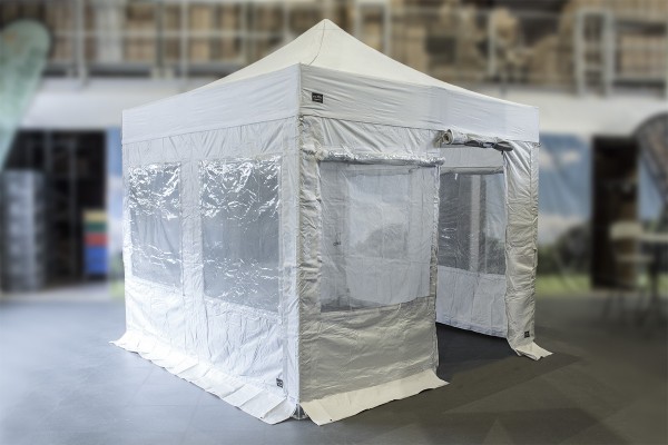 MVL-TENT® RESCUE Faltpavillon-Set | Serie 60 eXpert 4x4 4x6 4x8