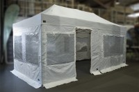 MVL-TENT® RESCUE Faltpavillon-Set | Serie 60 eXpert 4x4 4x6 4x8