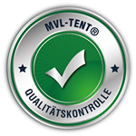 Permanente Qualitätskontrollen MVL- TENT® Faltpavillons
